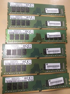 Samsung 80GB (6x16GB) DDR4 PC4-2666V Desktop Memory RAM Kit M378A2K43CB1-CTD - Afbeelding 1 van 3