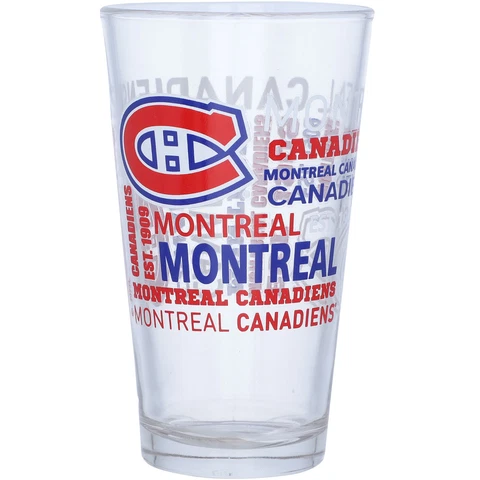 Montreal Canadiens 16oz. Team Spirit Pint Glass Cover