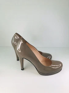 Osvaldo Rossi Women's Italian Brown Patent Leather Stilettos / Shoes- Size 38 - Picture 1 of 11