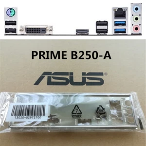 For Asus PRIME B250-A & B250-PRO GAMING Shield IO I/O Rear Backplate Motherboard - Afbeelding 1 van 1