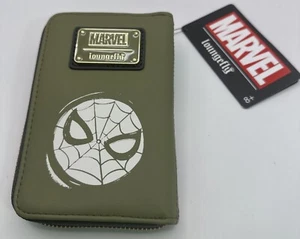 Portafoglio Loungefly x Spider-Man Sinister Six con cerniera esclusivo Marvel Comics NUOVO - Foto 1 di 4