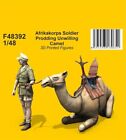 Cmk F48392 1 48   Afrika Korps Soldier Prodding Unwilling Camel   Nueva