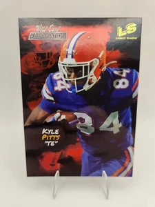 2021 Wild Card Alumination - Light Show Kyle Pitts #LS 12 Red (RC) - Picture 1 of 2