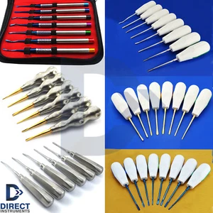 Dental Luxating Elevators PDL Periotome Luxation Root Extracting Extraction Kit - Picture 1 of 60