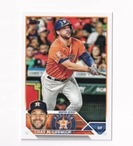 (10) Chas McCormick 2023 TOPPS SERIE 1 TARJETA BASE LOTE #51 HOUSTON ASTROS - Imagen 1 de 1