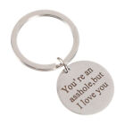  Stainless Steel Key Rings Couples Keychain for Boyfriend Car