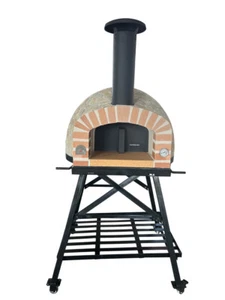 Vera Pizza Ovens Fiume Selvaggio OP84 - Wood Burning Oven with Mushroom Granite - Picture 1 of 9