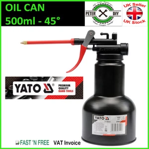 LATTINA OLIO 500 ml Yato oliatore professionale albero flessibile resistente agli urti YT-06914 - Foto 1 di 3