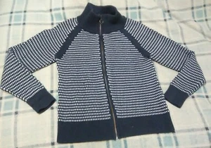 Pendleton (M) Damenpullover aus 100 % Baumwolle mit durchgehendem Reißverschluss - Bild 1 von 7