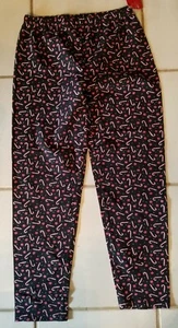 NEW girls sz XL 14 16 pants leggings Circo black with candy canes Christmas NEW - Picture 1 of 1