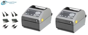 ( 2 ) Zebra ZD620d Thermal 4x6 Shipping Label & Barcode Printers, USB + Network - Picture 1 of 1