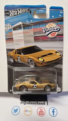 Hot Wheels Vintage Racing Club 1971 LAMBORGHINI MIURA SV (CP29) - Photo 1/2
