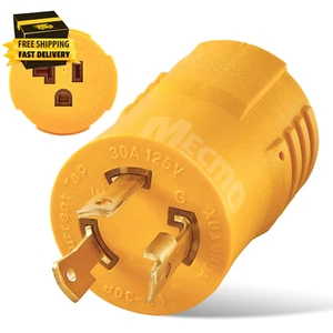Shore Power NEMA L5-30P to 5-15/20R RV Generator Adapter Marine 30 Amp - Picture 1 of 9