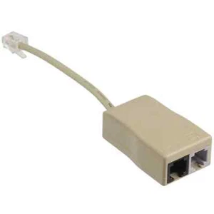 Excelsus Z-Blocker Z-330P2J ADSL DSL In-Line Filter with Passthrough RJ11 Phone - Picture 1 of 1