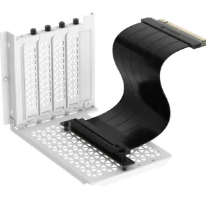 Corsair 6500 Series Vertical GPU Mount Kit - WHITE *Compatible with CORSAIR 650 - Picture 1 of 1