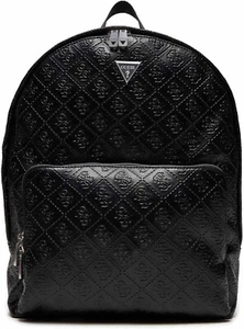 Mochila compacta Guess Milano Debossed para hombre $120, negra, O/S - Imagen 1 de 4