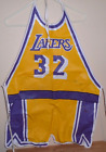 vintage Los Angeles Lakers jersey apron vinyl adult size