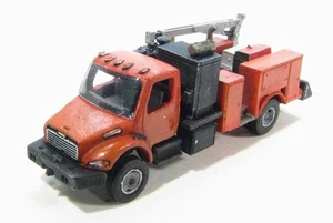 N Scale FL-M2 Class Hydraulic Service Truck Hi-Rail Kit Showcase Miniatures (72) - Picture 1 of 7