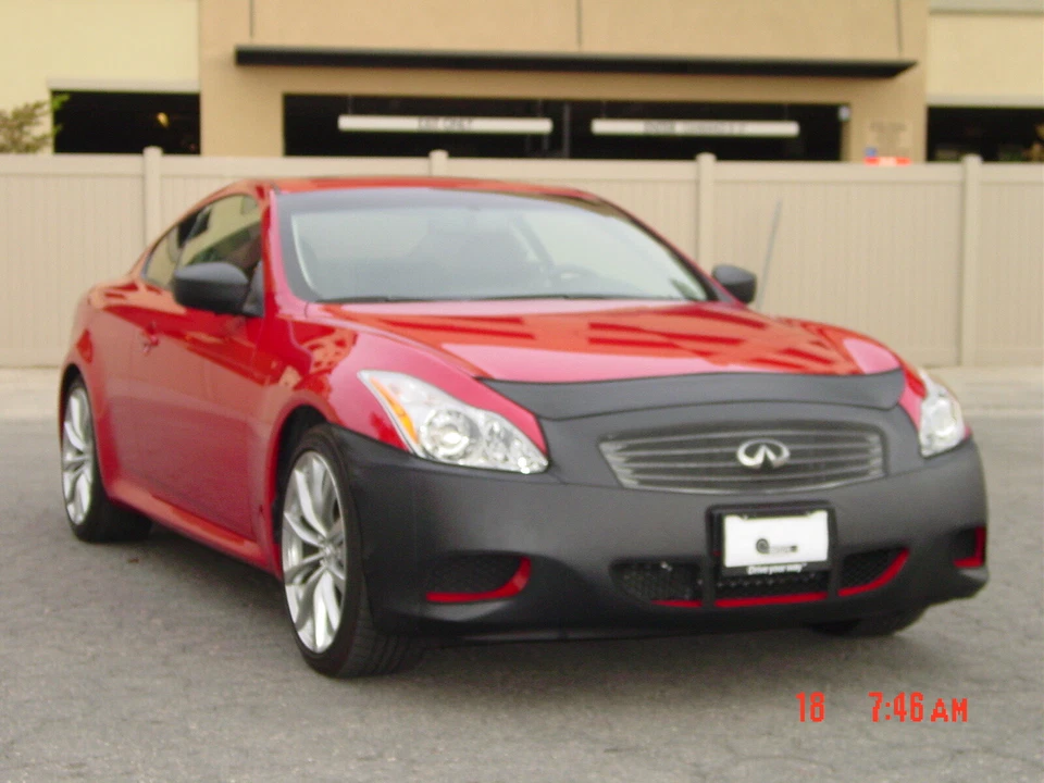 Colgan Front End Mask Bra Fits Infiniti G37S Coupe&Journey 2008-2010 W/O Lic.PL - Image 1 of 1