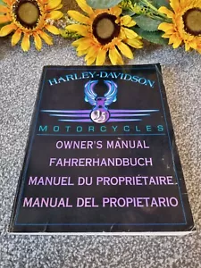 Harley Davidson Manuale Proprietari Moto 95 Manuale Guida Guida Guida Pubblicato 1994 - Foto 1 di 7