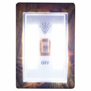 Promier Camo Cordless Light Switch 200 Lumen COB LED Qty 1 Batteries Included - Picture 1 of 3