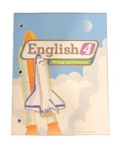English 4 Student Worktext BJU Press 260752 Writing & Grammar New 2nd Edition  - Imagen 1 de 7