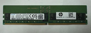 OEM HP Samsung 32GB DDR5 PC5-4800B Registered Workstation Memory P/N: M48140-511 - Afbeelding 1 van 2
