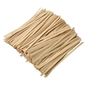 500 Pcs 5 Inch Paper Twist Ties Reusable Plant Bread Ties for Party Cello Candy - Picture 1 of 12