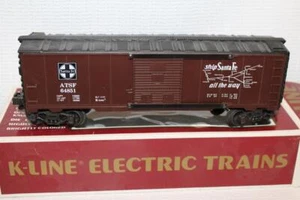K-LINE O/O27 ATSF BOX CAR #1 (K64851) - Picture 1 of 1
