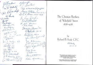 The Christian Brothers of Wakefield Street 1878-1978 ; SIGNED by Richard Healy - Picture 1 of 6