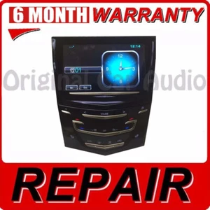 REPAIR Cadillac CUE Navigation Radio Nav Touch Screen ATS CTS ELR SRX XTS OEM - Picture 1 of 8