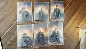 2016 X-MEN APOCALYPSE 6 CARD 3D LENTICULAR SET FROM ENGLAND UK STORM MAGNETO + - Picture 1 of 1