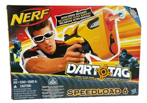 Brand New Hasbro NERF Speedload 6 Dart Tag  - Picture 1 of 4