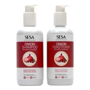 Sesa Onion Anti-Hair Fall Combo for Hair Care Shampoo & Conditioner 300ml each. - Picture 1 of 1