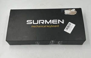 Snpurdiri Tastiera da gioco 60% cablata stile meccanico RGB V800 - Foto 1 di 4