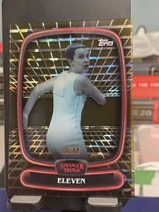 Eleven 2025 Topps Stranger Things High Tek Psychic Gold /50 - Picture 1 of 3