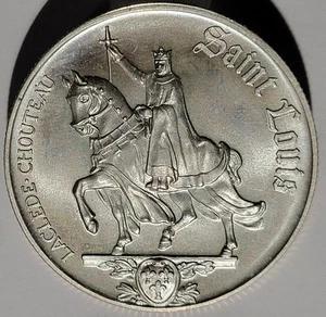 Silberne Bicentennial of St. Louis Heraldic Art Medal - Bild 1 von 2