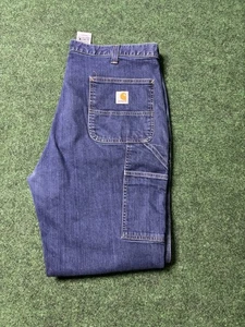 Carhartt Herren Jeans 40x32 Blau Denim Relaxed Fit Rugged Flex Straight Leg - Bild 1 von 7