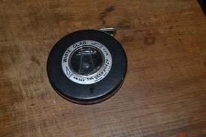 VTG Lufkin Banner White Clad HW223 50 Ft Tape Measure - Picture 1 of 3