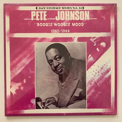 Pete Johnson – Boogie Woogie Mood 1940-1944 - 1980 US Vinyl LP - Near Mint NM/NM - Image 1 of 4