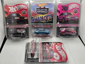 Lot Of 4 Foxbody Mustang Hot Wheels RLC Exclusive and Collector's Nationals - Picture 1 of 11