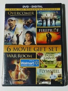 Courageous/Facing The Giants/Fireproof/Overcomer /Flywheel/War Room (DVD, 2019) - Picture 1 of 2