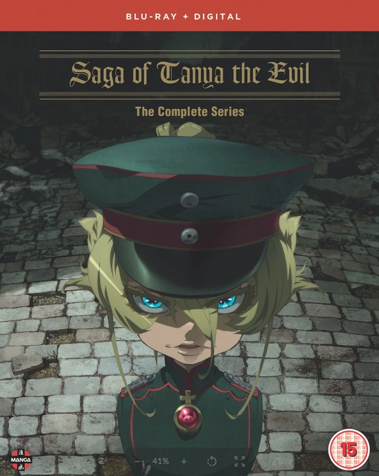 Saga of Tanya The Evil Complete Series Blu-ray & Manga Anime Region B