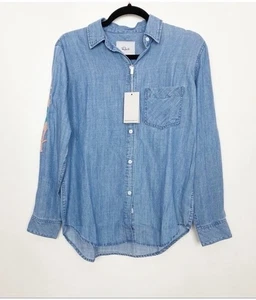 Rails Medallion Embroidered Chambray Shirt XS - Bild 1 von 7