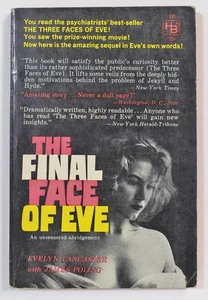 The Final Face Of Eve by Evelyn Lancaster 1960 Hillman Books PB - Imagen 1 de 1