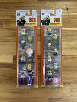 New - Despicable Me 3 Micro Figures 8 Piece Set Walmart Exclusive - 2 pack - Image 1 of 2
