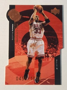 1998-99 Upper Deck - Super Powers Quantum Bronze Scottie Pippen #S4 0458/1000 - Bild 1 von 2