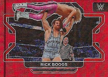 Rick Boogs 2022 WWE Prizm - Ruby Wave #10 - - Image 1 of 2