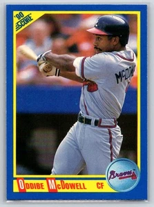 1990 Score #476 Oddibe McDowell Atlanta Braves - Picture 1 of 2