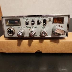 Cobra 25 NW LTD Classic CB Radio 40 Channel-parts only As Is Untested - Zdjęcie 1 z 7